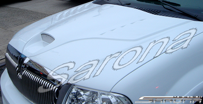 Custom Lincoln Navigator Hood  SUV/SAV/Crossover (2003 - 2006) - $1150.00 (Manufacturer Sarona, Part #LC-003-HD)